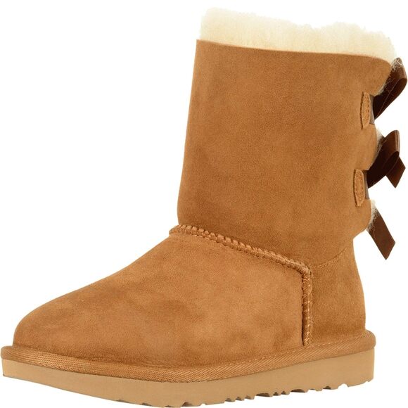 UGG Unisex-Child Bailey Bow Ii Boot Chestnut 03